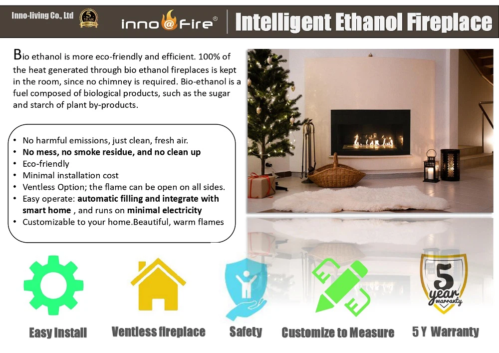 Automatic Bio Fireplace (2)