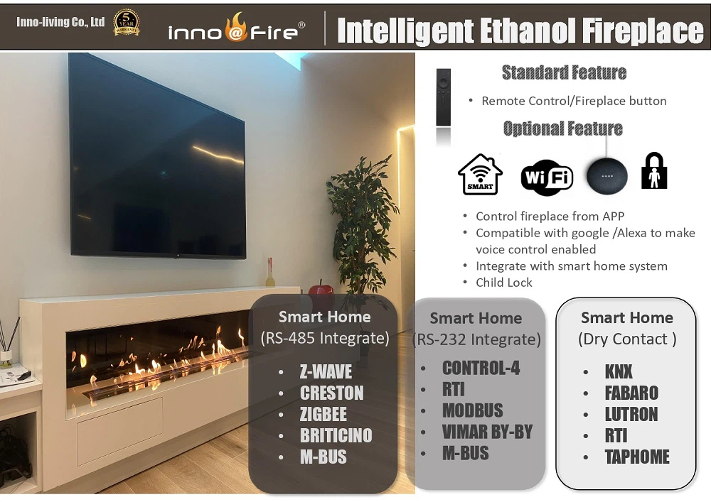 Automatic Bio Fireplace (5)