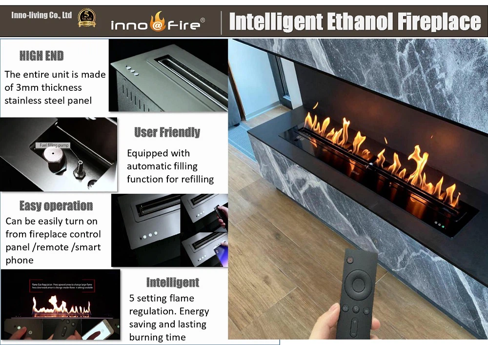 Automatic Bio Fireplace (8)